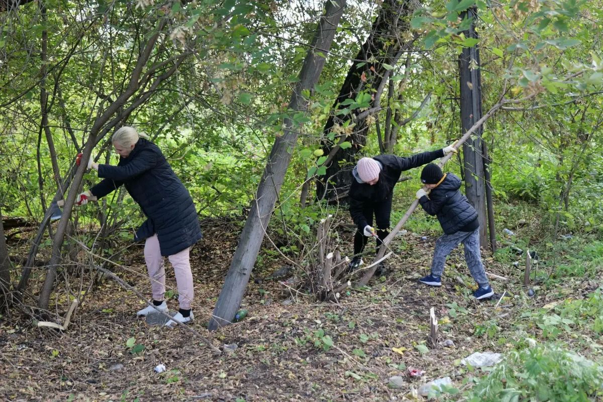 «Зарослям.Net»: активисты Рудничного района начали неделю с дружного субботника «Зарослям.Net»: активисты Рудничного района начали неделю с дружного субботника