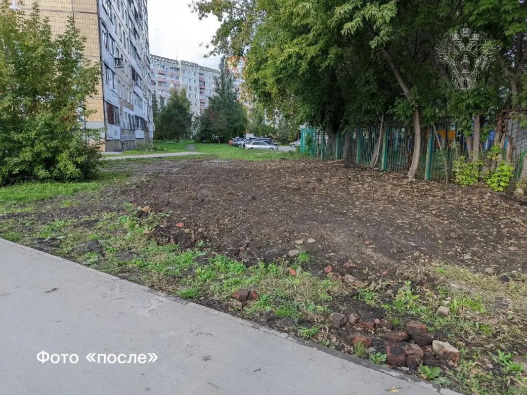 По требованию прокуратуры в Ленинском районе г. Кемерово потенциально опасный участок местности приведен в нормативное состояние По требованию прокуратуры в Ленинском районе г. Кемерово потенциально опасный участок местности приведен в нормативное состояние