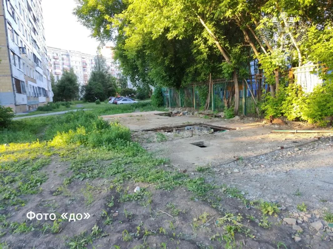 По требованию прокуратуры в Ленинском районе г. Кемерово потенциально опасный участок местности приведен в нормативное состояние
