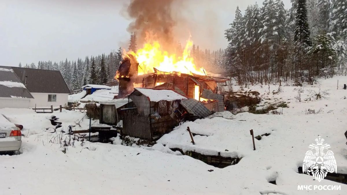В Таштаголе при пожаре в жилом доме погибли двое детей В Таштаголе при пожаре в жилом доме погибли двое детей