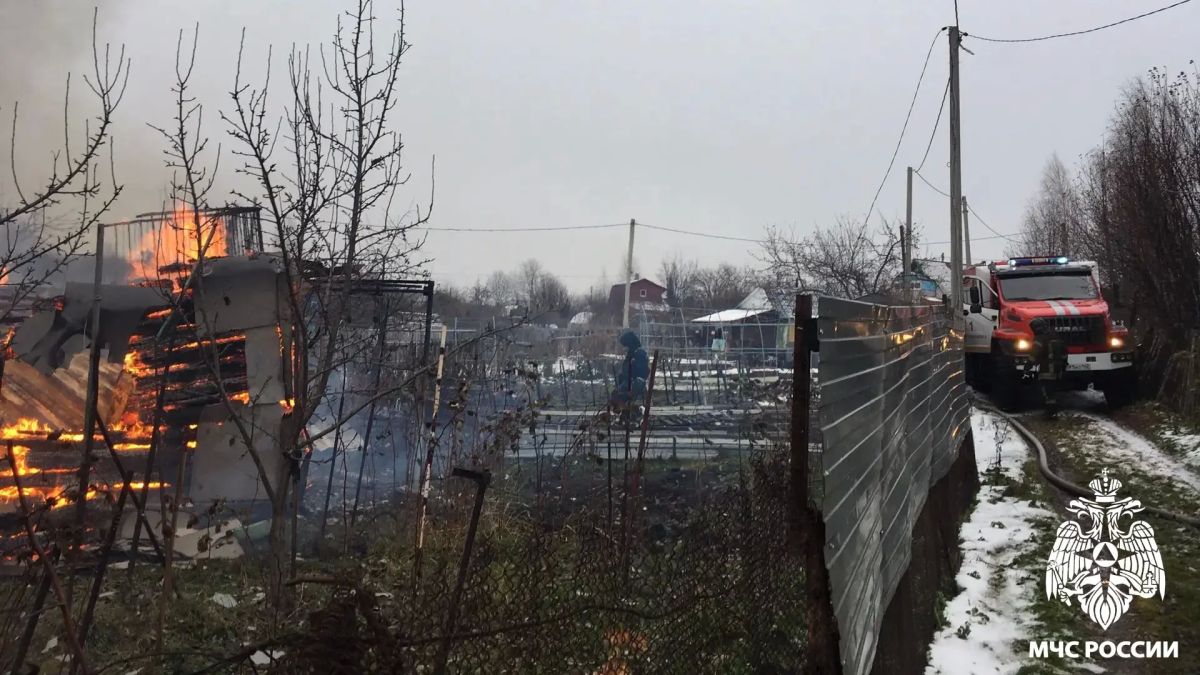 В Прокопьевске пожар повредил постройки на шести садовых участках В Прокопьевске пожар повредил постройки на шести садовых участках