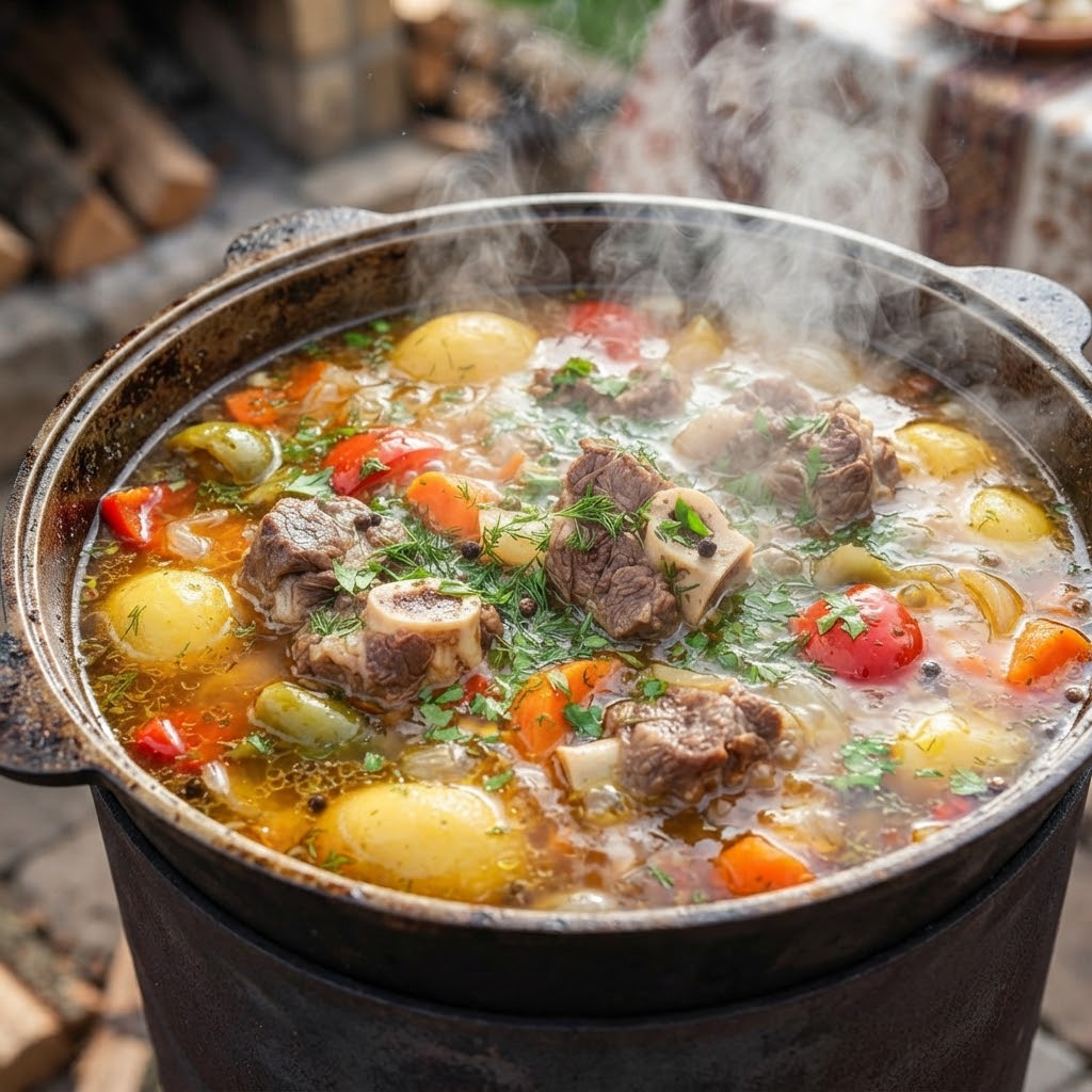 Шурпа с густым бульоном: пять секретов насыщенного вкуса